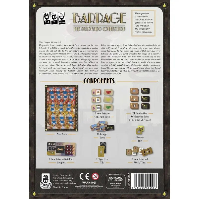 Barrage New Lands Colorado Connection