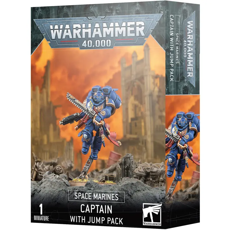 Space Marines Captain with Jump Pack