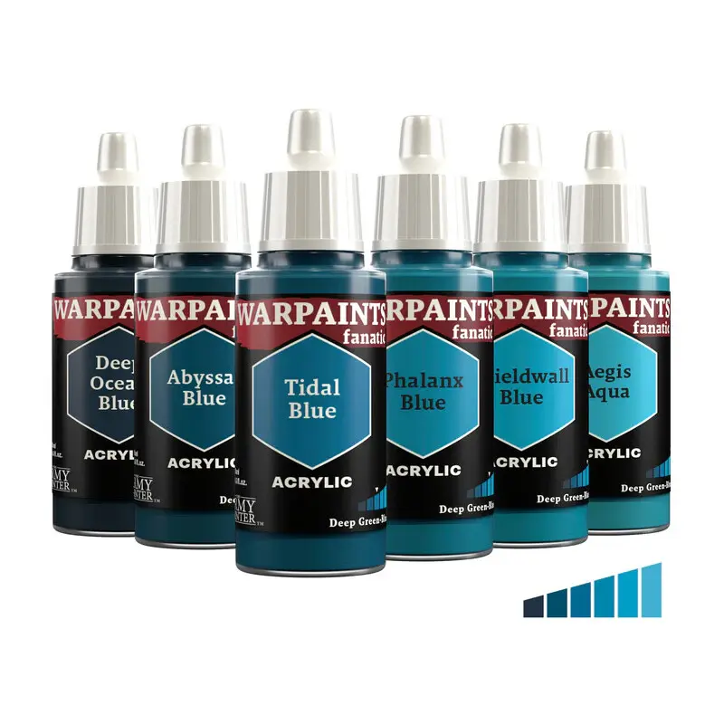 Flexible Triad Deep Green-Blues