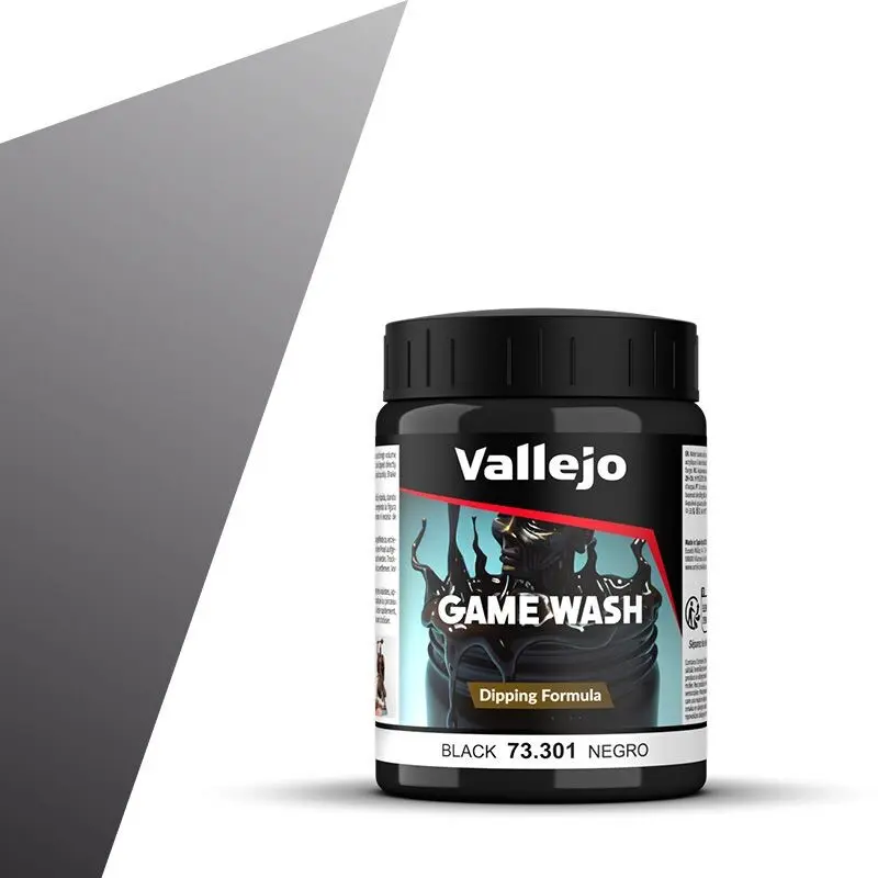 Vallejo Game Wash Black 200ml