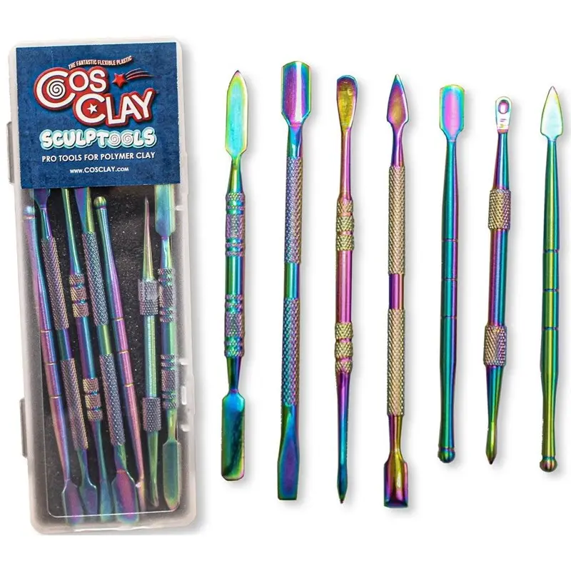 Anodized Steel Sculpting Set