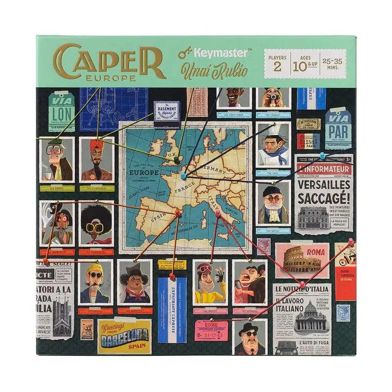 Caper Europe Brettspill