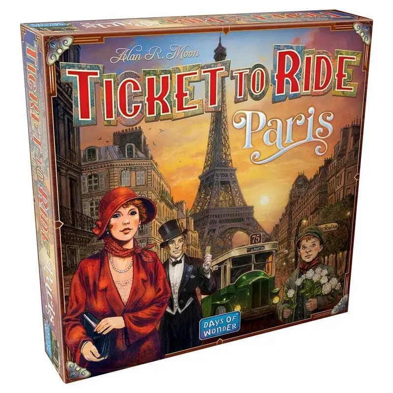 Ticket to Ride Paris Brettspill