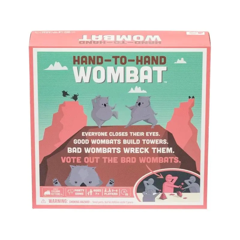 Hand to Hand Wombat Partyspill