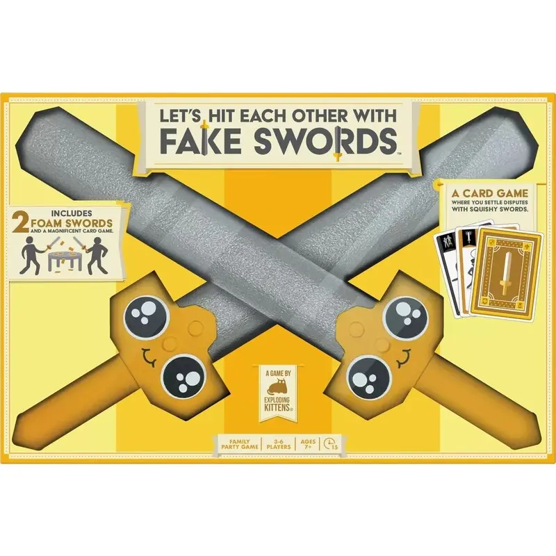 Lets Hit Each Other With Fake Swords