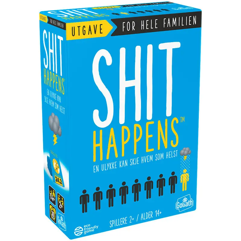 Shit Happens Familieutgave Partyspill