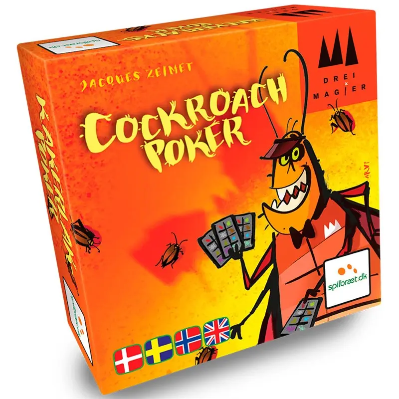 Cockroach Poker Royal Brettspill