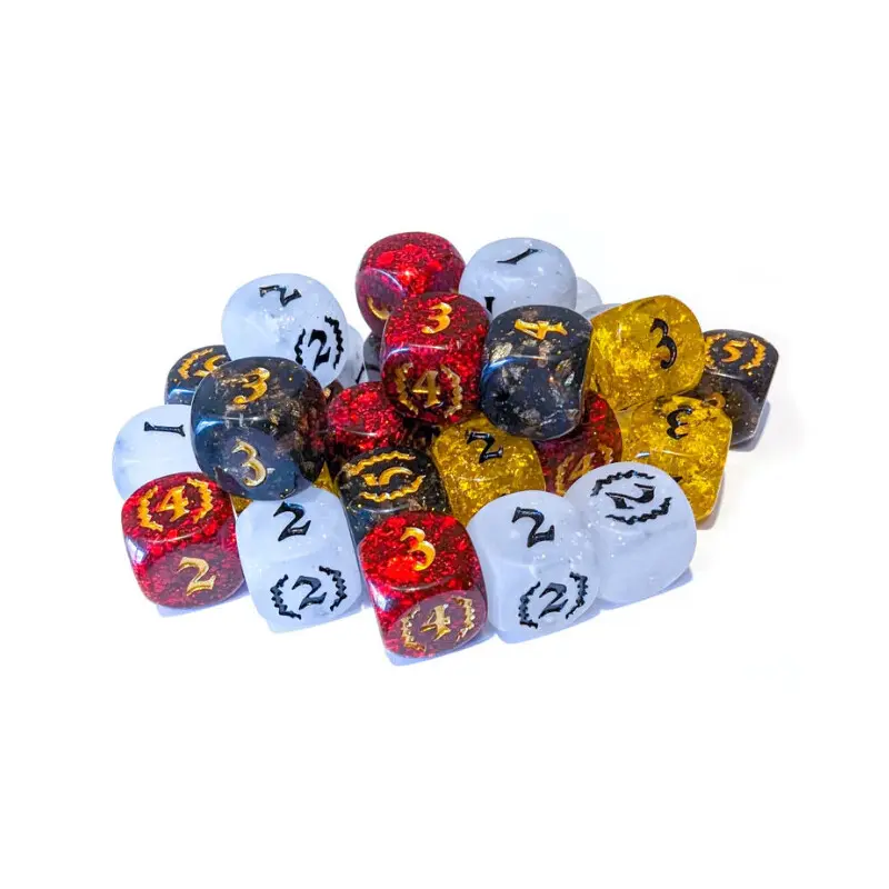 Oathsworn Amberlight Dice Set