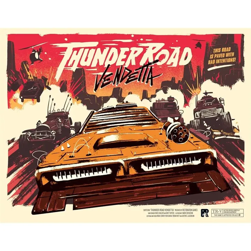 Thunder Road Vendetta Brettspill