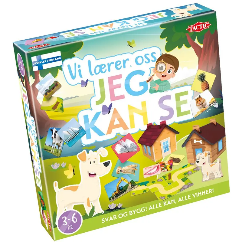 Vi lærer oss Jeg kan se Lærespill