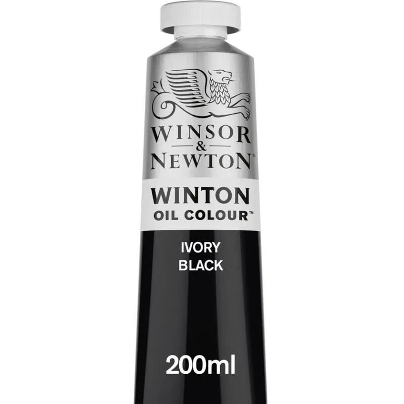 Winton Oil Colour Ivory Black 200ml