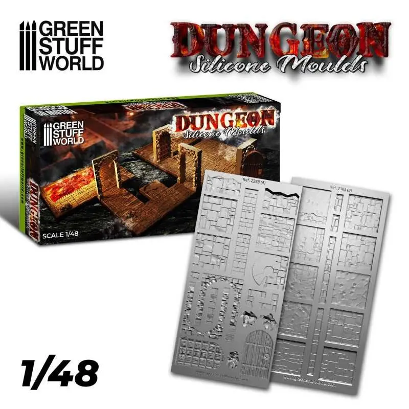 Dungeon Silicone Mould 1:48