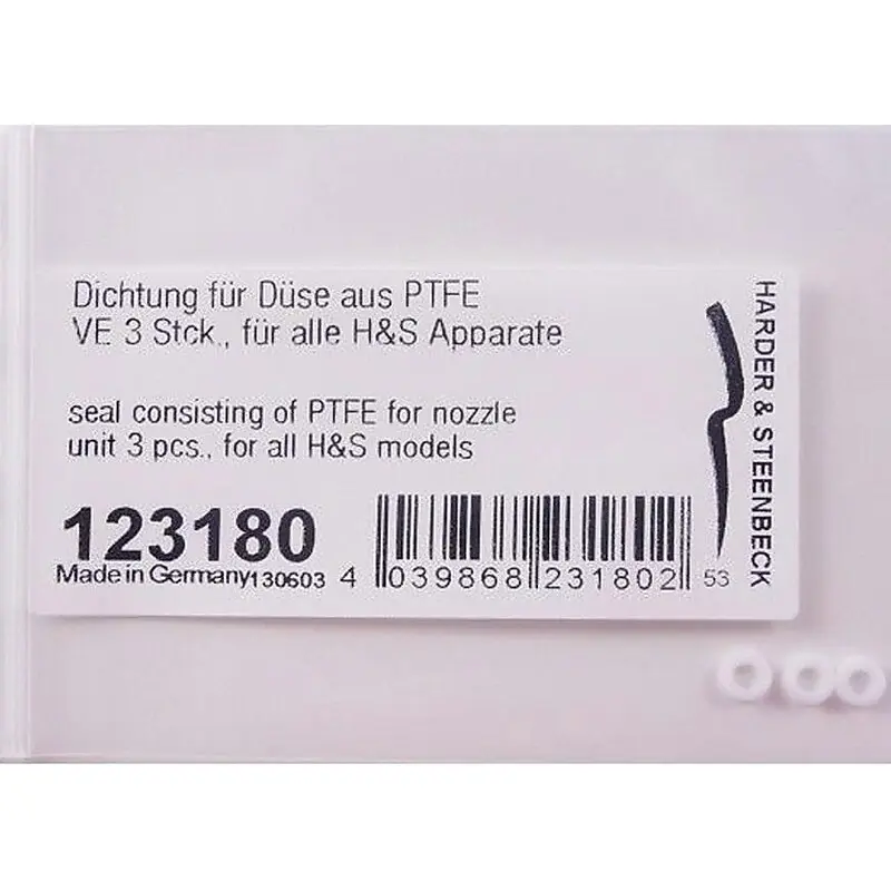 Pakningssett H&S PTFE for nozzle 3stk