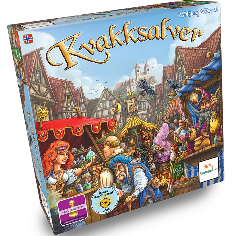 Kvakksalver Brettspill (Norsk)