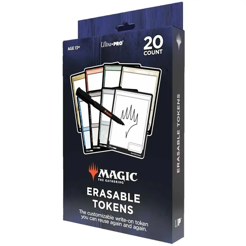 Erasable Tokens for Magic the Gathering