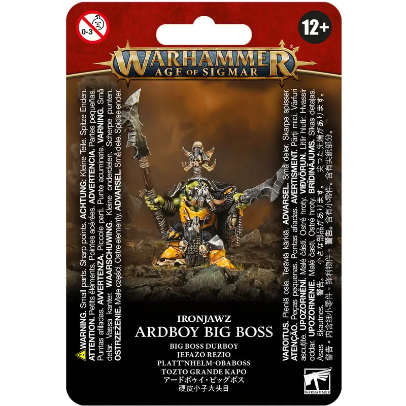 Orruk Warclans Ardboy Big Boss