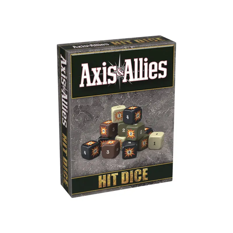 Axis & Allies Hit Dice - 72 stk