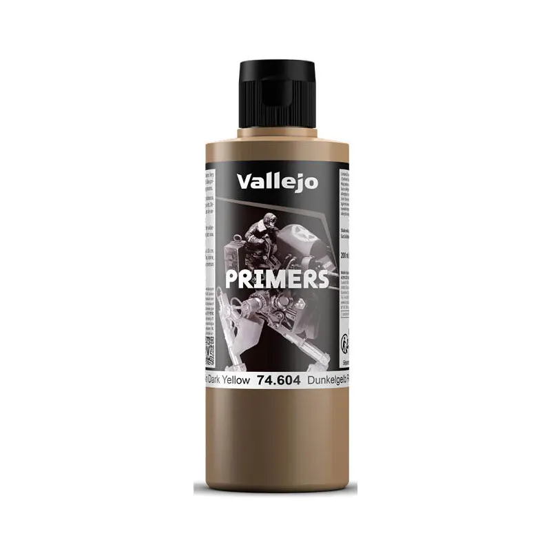 Vallejo Surface Primer Dark Yellow 200ml