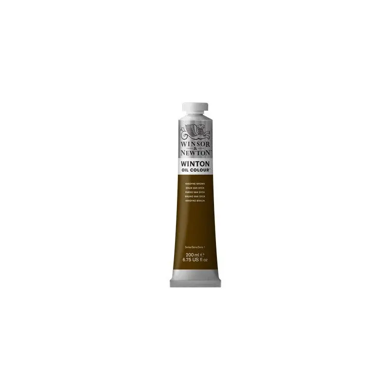 Winton Oil Colour Vandyke Brown 200ml