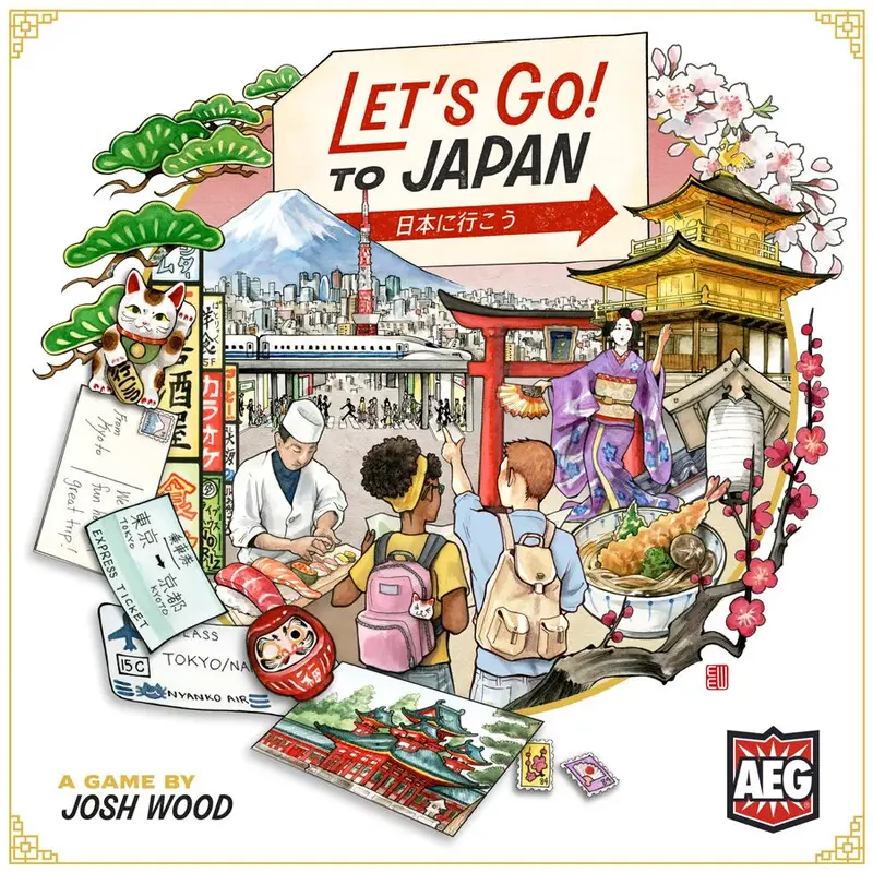 Lets Go To Japan Brettspill