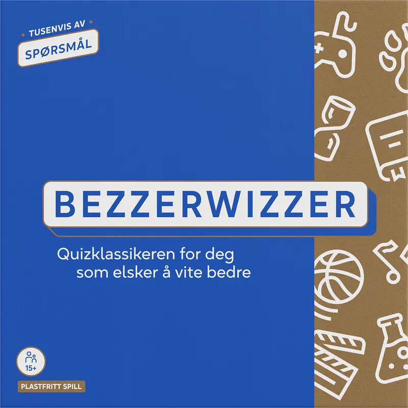 Bezzerwizzer Original Norsk Spørrespill