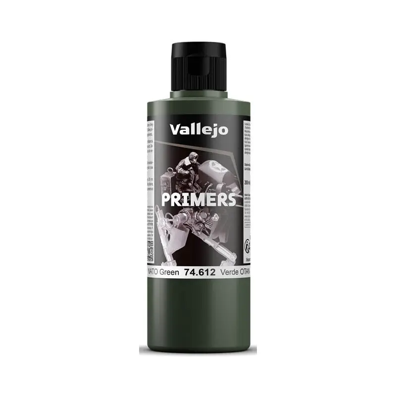 Vallejo Surface Primer NATO Green 200ml