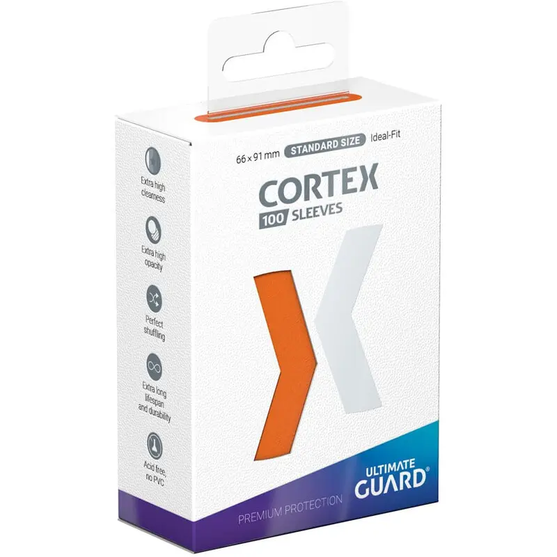 Sleeves Cortex Oransje 100 stk - 66x91
