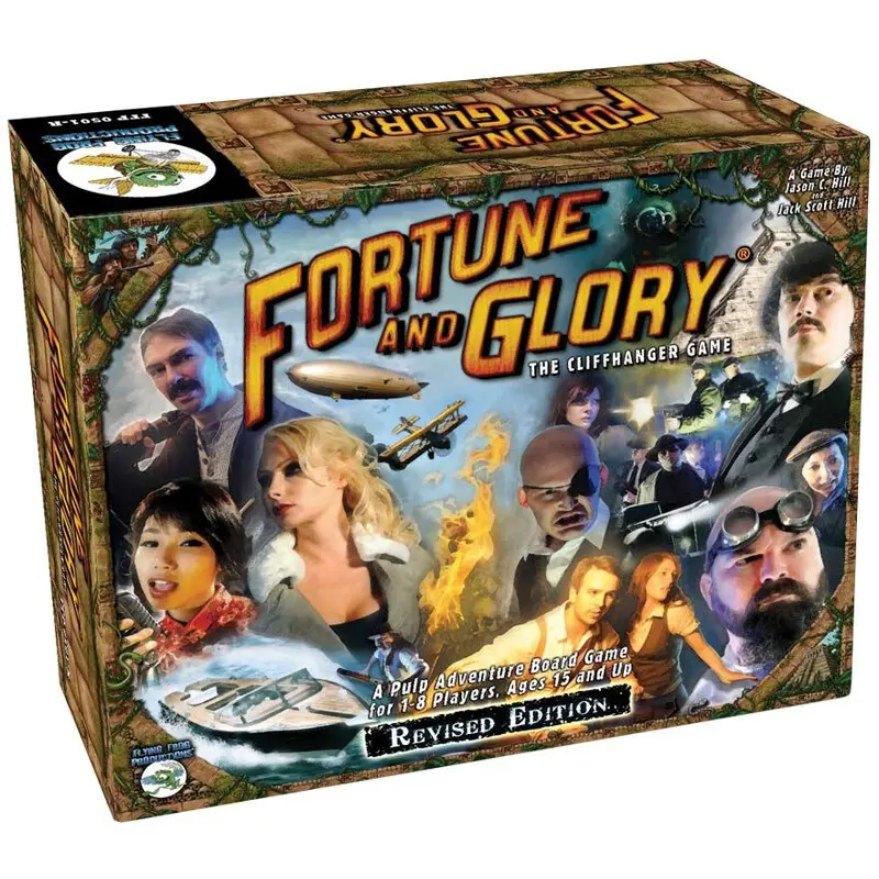 Fortune and Glory Brettspill Revised Ed.