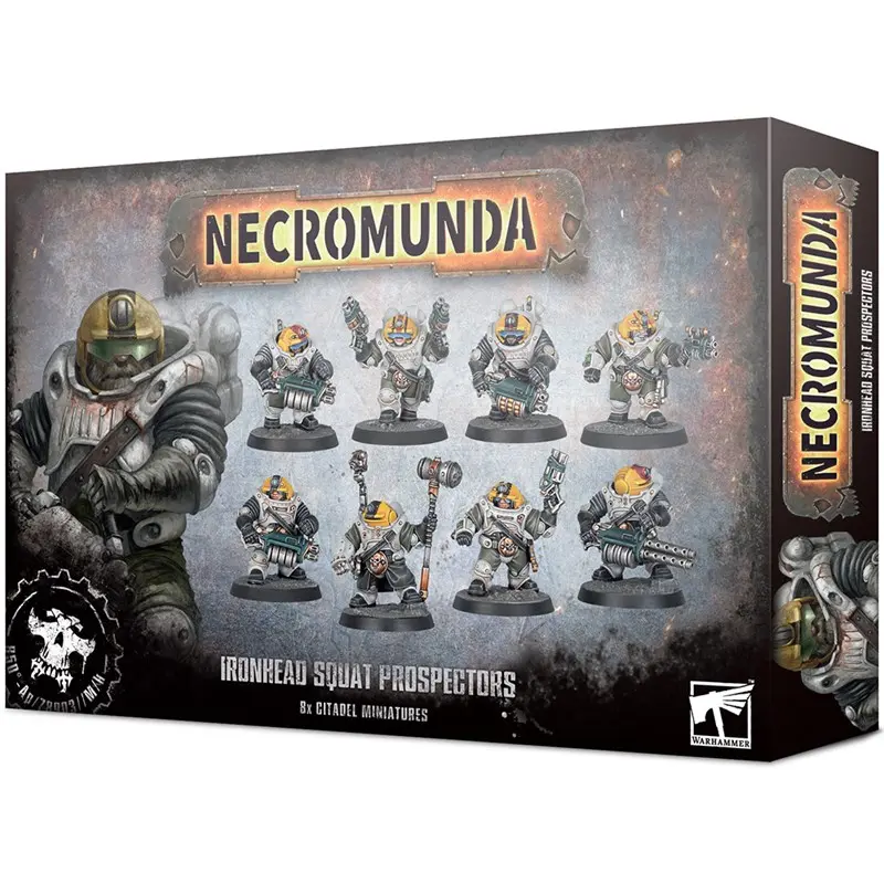 Necromunda Ironhead Squat Prospectors