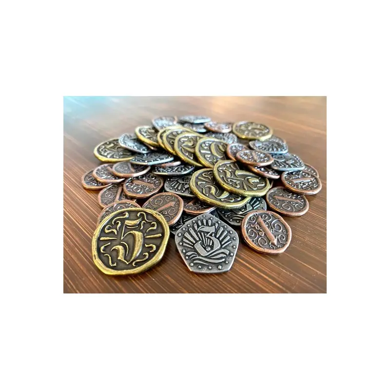 Libertalia Metal Doubloon Coins - 54 stk