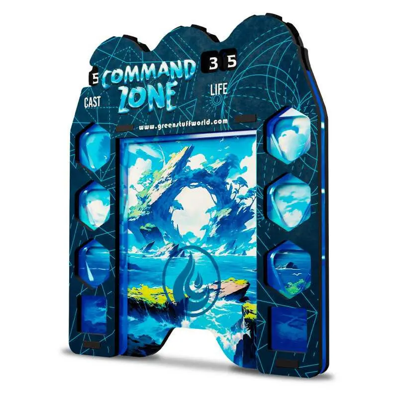 Magic Command Zone Tray - Island