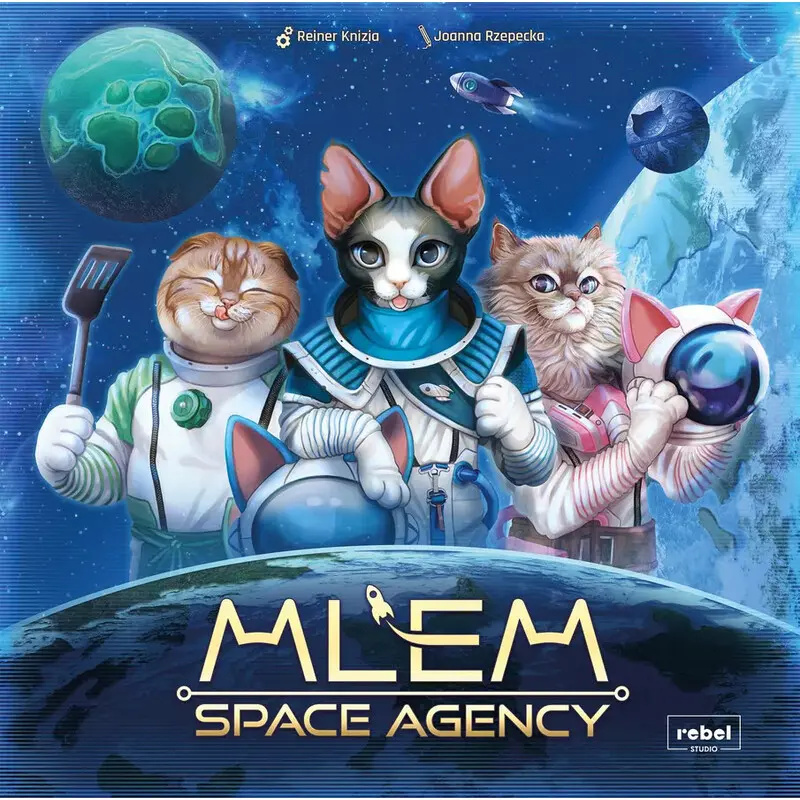 MLEM Space Agency Brettspill