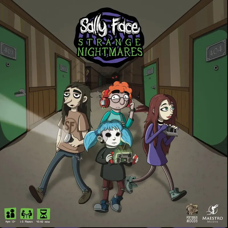 Sally Face Strange Nightmares Brettspill
