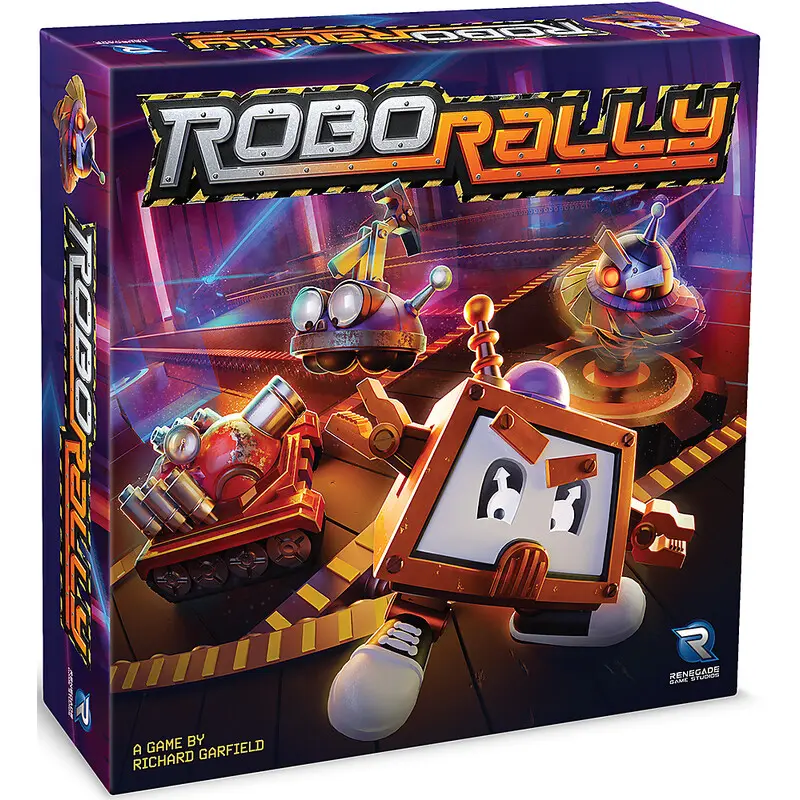 Robo Rally Brettspill 2023 utgave