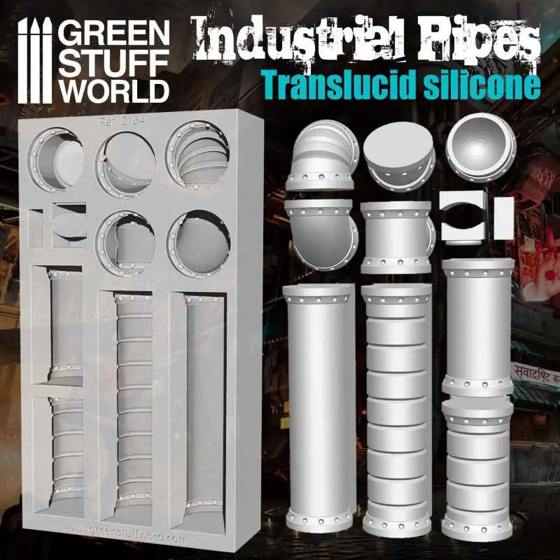 Silicone Molds Industrial Pipes