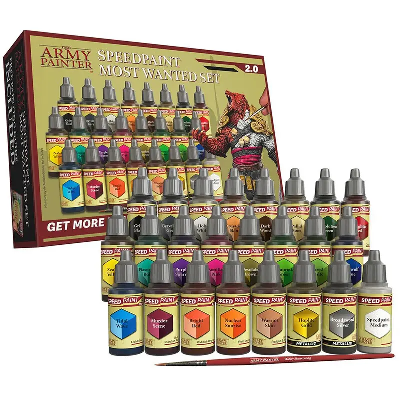 Army Painter Speedpaint Most Wanted 2.0