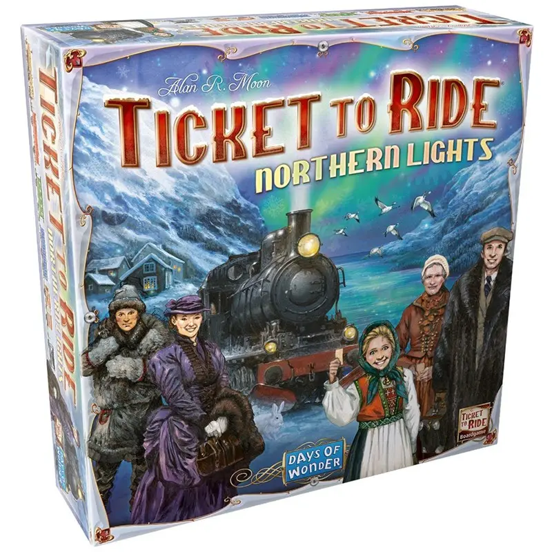 Ticket to Ride Northern Lights - Norsk