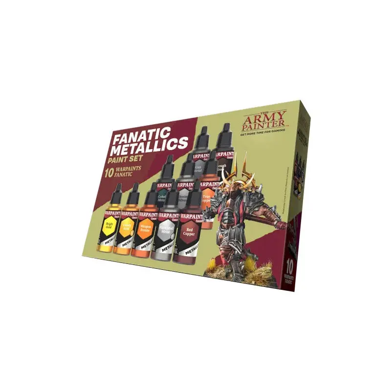 Warpaints Fanatic Metallics Paint Set