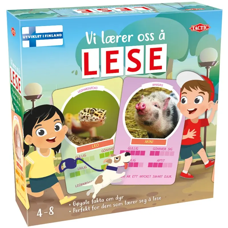 Vi lærer å lese Lærespill