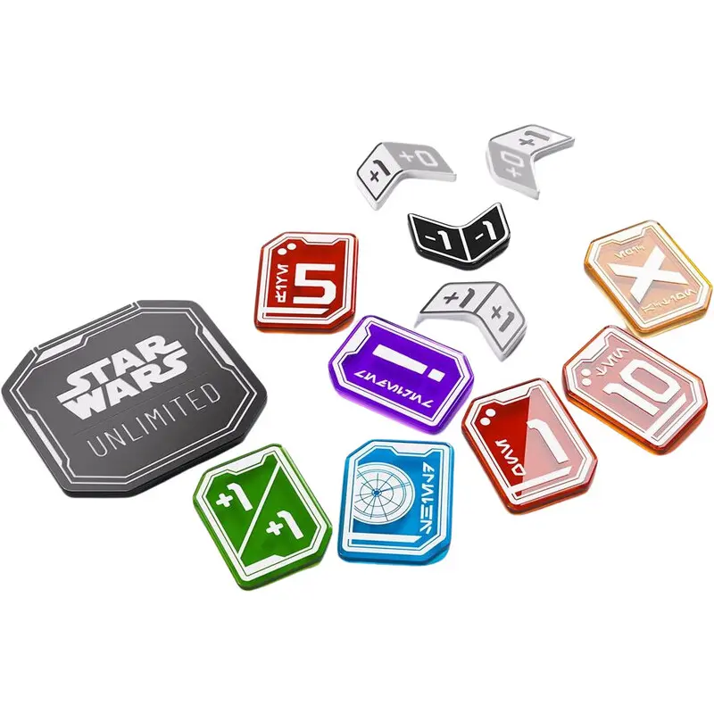 Star Wars Unlimited Acrylic Tokens Pro