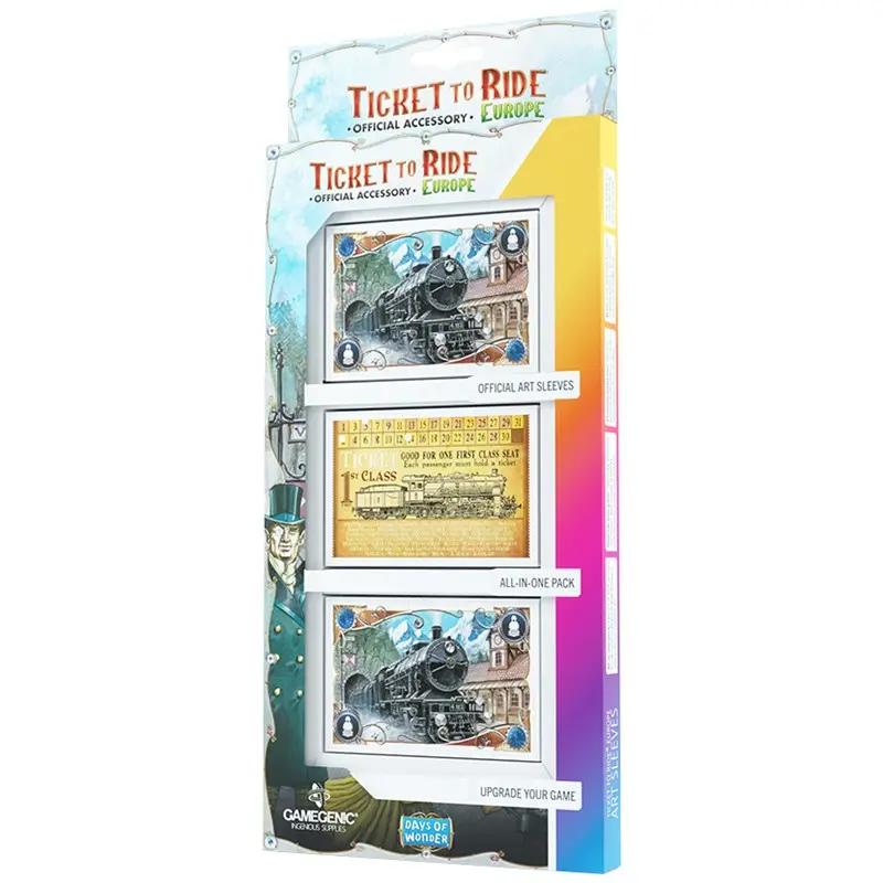 Ticket to Ride Europe Sleeves - 168 stk