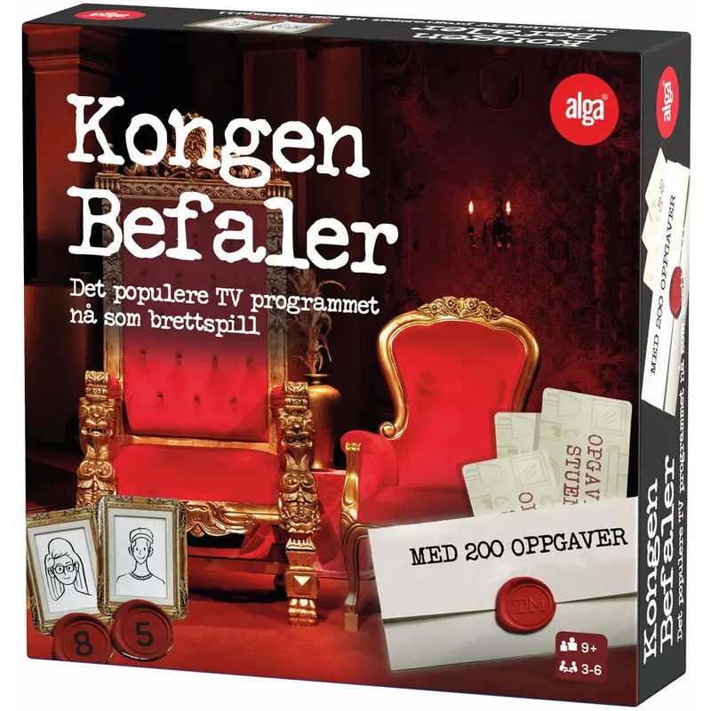 Kongen Befaler Brettspill