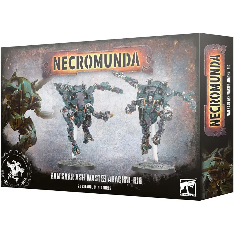 Necromunda Van Saar Arachni-rig
