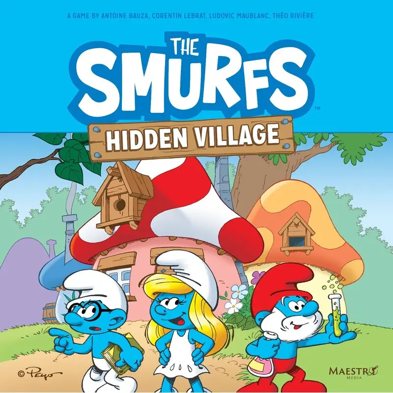 The Smurfs Hidden Village Brettspill