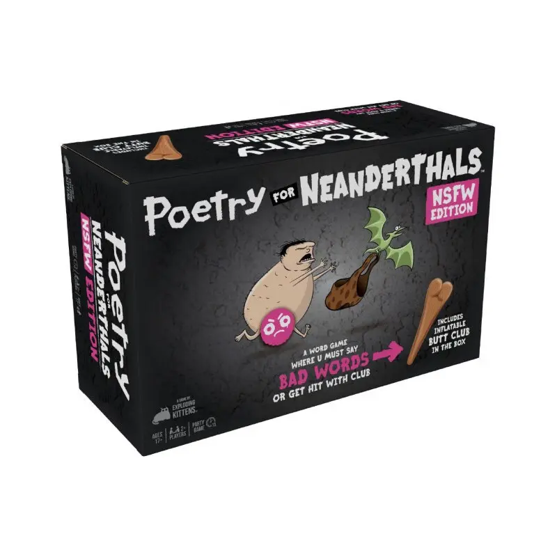 Poetry for Neanderthals NSFW Brettspill