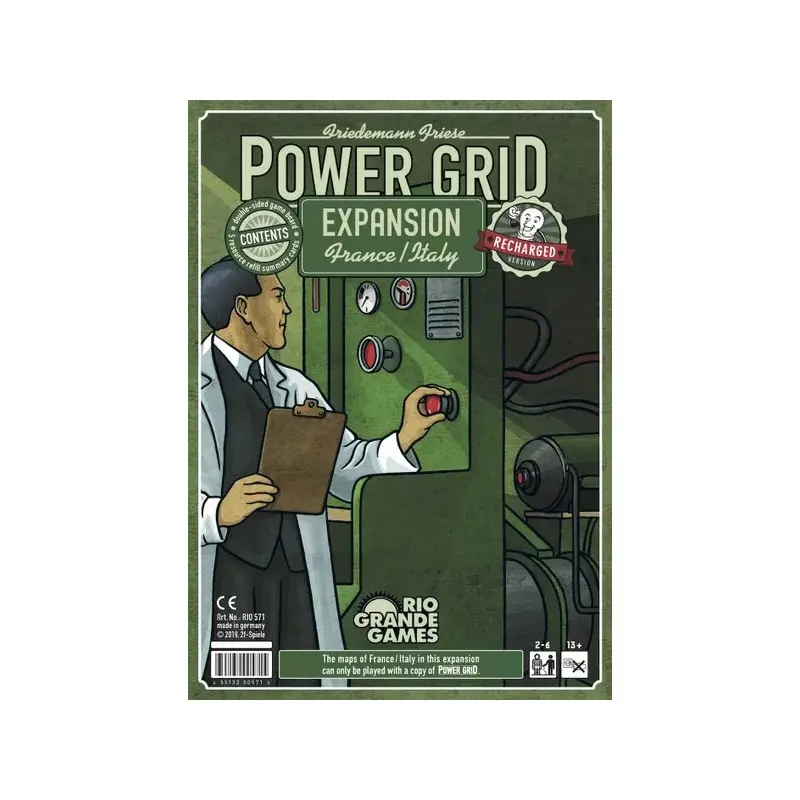 Power Grid Italy/France Expansion
