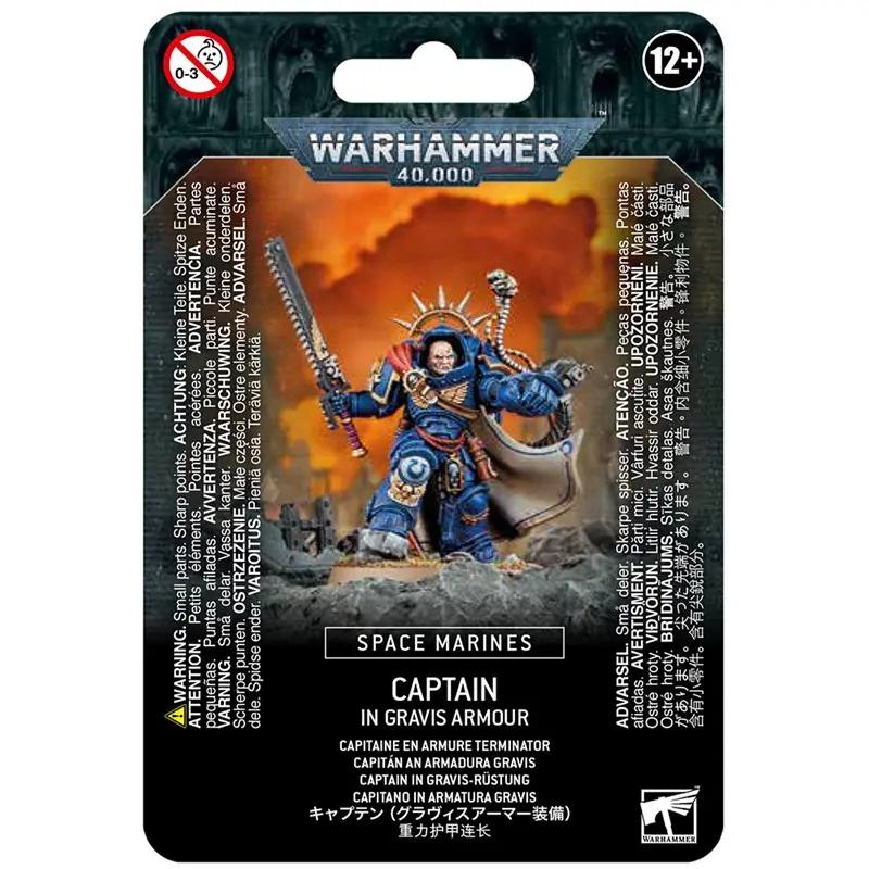 Space Marine Captain in Gravis Armour