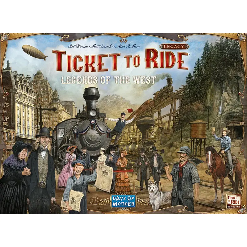 Ticket to Ride Legacy Brettspill