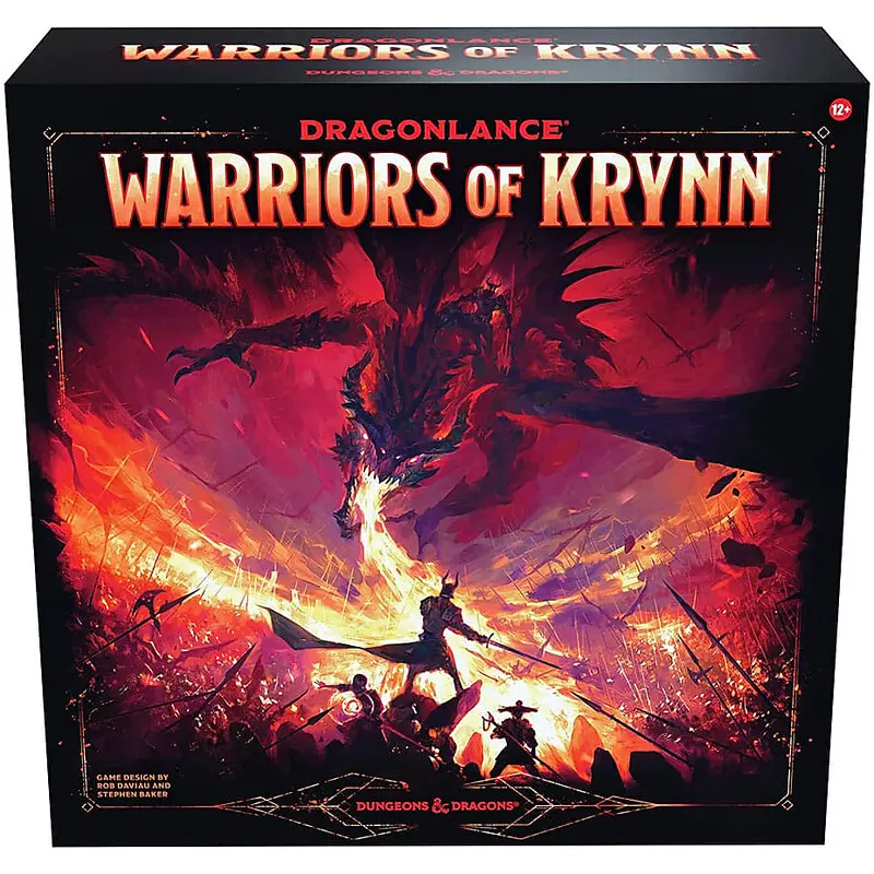 D&D Warriors of Krynn Brettspill