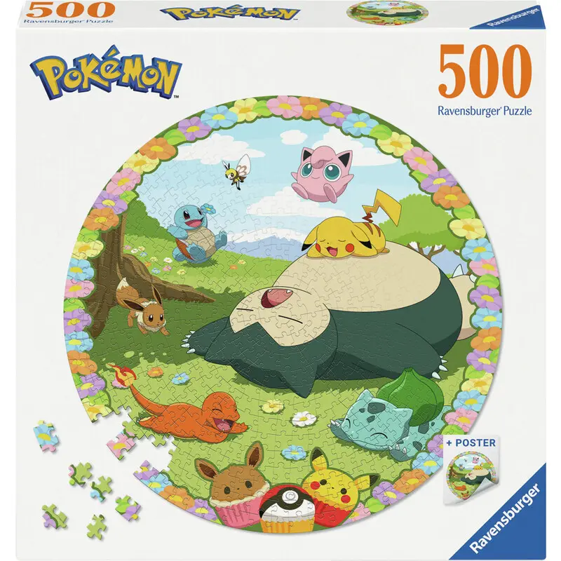 Pokemon Round 500 biter Puslespill